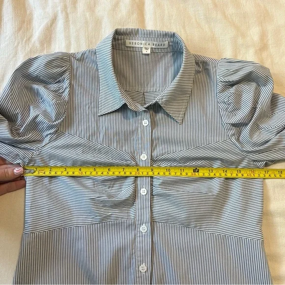 Veronica Beard Canteen Blouse, 4 - Picture 8 of 8